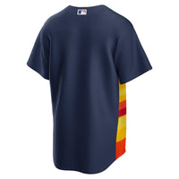 Houston Astros Baseball Jersey, Navy Replica Alternate Sportswear Jersey Shirt, Lightweight Breathable Athletic Jersey, Casual Gift for Men