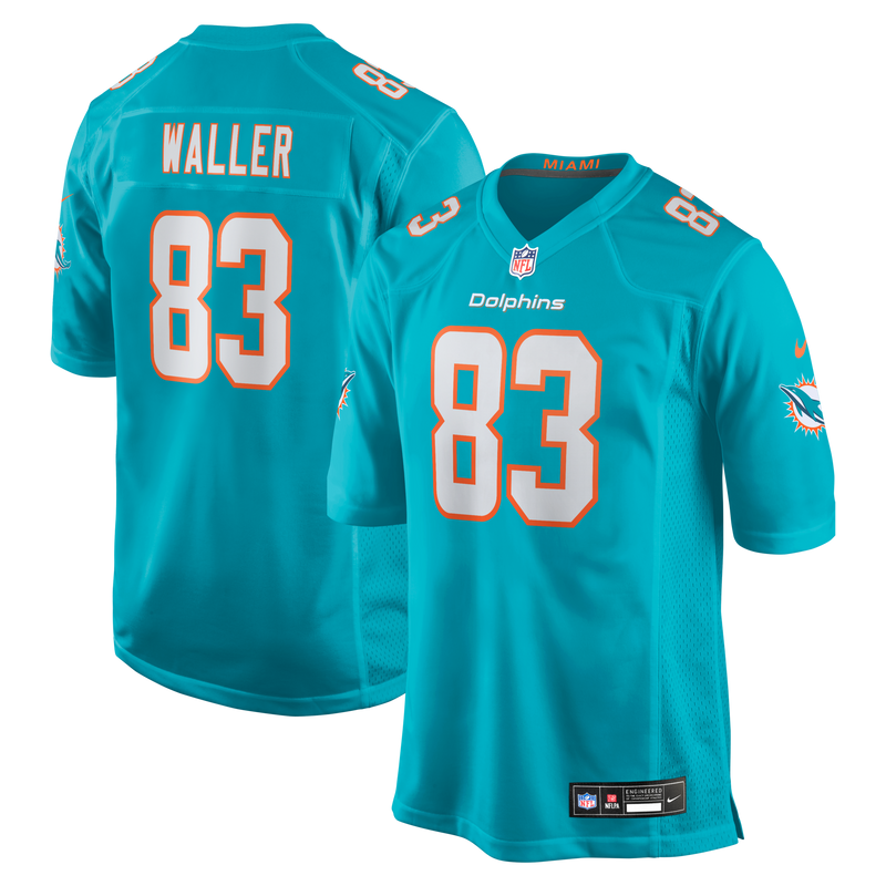 Darren Waller Miami Dolphins Football Jersey, Aqua Game Sportswear Jersey Shirt, Lightweight Breathable Athletic Jersey, Casual Gift for Men