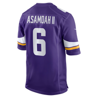 Brian Asamoah II Minnesota Vikings Football Jersey, Purple Sportswear Jersey Shirt, Lightweight Breathable Athletic Jersey, Casual Gift for Men