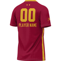 USC Trojans Soccer Jersey, Crimson Lightweight Sportswear Jersey Shirt, Lightweight Breathable Athletic Jersey, Casual Gift for Men