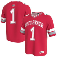 Ohio State Buckeyes Football Jersey, Scarlet Fashion Sportswear Jersey Shirt, Lightweight Breathable Athletic Jersey, Casual Gift for Men