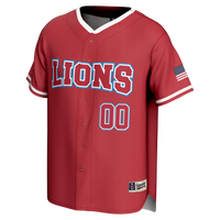 Loyola Marymount Lions Baseball Jersey, Red Lightweight Sportswear Jersey Shirt, Lightweight Breathable Athletic Jersey, Casual Gift for Men