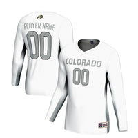 Colorado Buffaloes Volleyball Jersey, White Lightweight Sportswear Jersey Shirt, Lightweight Breathable Athletic Jersey, Casual Gift for Men