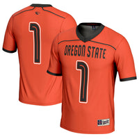 Oregon State Beavers Lacrosse Jersey, Orange Fashion Sportswear Jersey Shirt, Lightweight Breathable Athletic Jersey, Casual Gift for Men