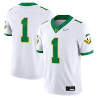 Oregon Ducks Football Jersey, White Game Alternate Sportswear Jersey Shirt, Lightweight Breathable Athletic Jersey, Casual Gift for Men