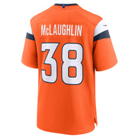 Jaleel McLaughlin Denver Broncos Football Jersey, Sportswear Jersey Shirt, Lightweight Athletic Jersey, Casual Gift for Men, Style 201037447