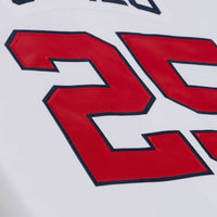 Andruw Jones Atlanta Braves Baseball Jersey, White Sportswear Jersey Shirt, Lightweight Breathable Athletic Jersey, Casual Gift for Men