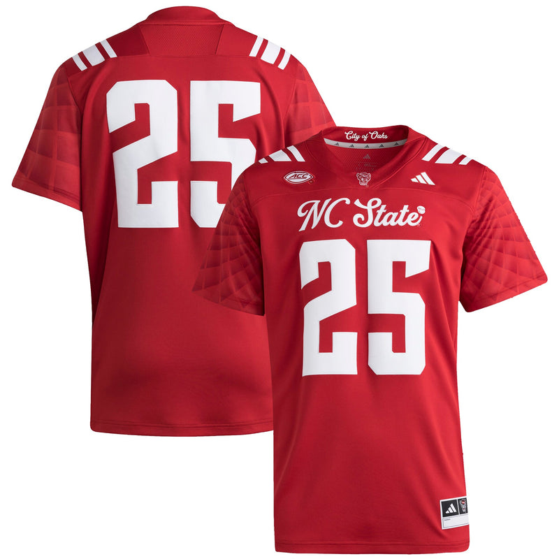 NC State Wolfpack Football Jersey, Red Sportswear Jersey Shirt, Lightweight Breathable Athletic Jersey, Casual Gift for Men, Style 202538863