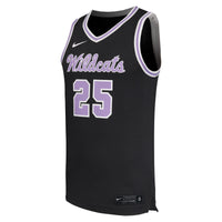 Kansas State Wildcats Basketball Jersey, Black Replica Sportswear Jersey Shirt, Sleeveless Athletic Tank Jersey, Casual Gift for Men