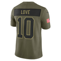 Green Bay Packers Football Jersey, Olive Limited Sportswear Jersey Shirt, Lightweight Breathable Athletic Jersey, Casual Gift for Men