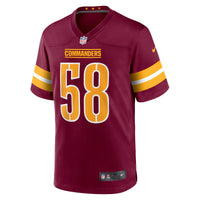 Washington Commanders Football Jersey, Sportswear Jersey Shirt, Lightweight Breathable Athletic Jersey, Casual Gift for Men, Style 202261566