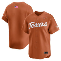 Texas Longhorns Baseball Jersey, Orange Limited Sportswear Jersey Shirt, Lightweight Breathable Athletic Jersey, Casual Gift for Men