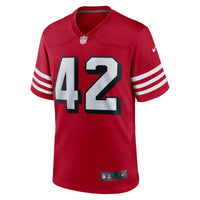 Ronnie Lott San Francisco 49ers Football Jersey, Scarlet Sportswear Jersey Shirt, Lightweight Breathable Athletic Jersey, Casual Gift for Men