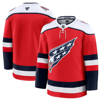 Washington Capitals Hockey Jersey, Red Premium Sportswear Jersey Shirt, Long Sleeve Hockey Sweater Jersey, Casual Gift for Men, Style 2001343105