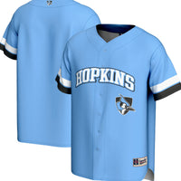 Johns Hopkins Blue Jays Baseball Jersey, Light Sportswear Jersey Shirt, Lightweight Breathable Athletic Jersey, Casual Gift for Men