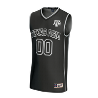 Texas A&M Aggies Basketball Jersey, Black Fashion Sportswear Jersey Shirt, Sleeveless Athletic Tank Jersey, Casual Gift for Men, Style 203645447