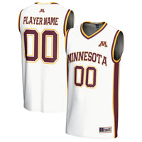 Minnesota Golden Gophers Basketball Jersey, White Sportswear Jersey Shirt, Sleeveless Athletic Tank Jersey, Casual Gift for Men, Style 202658220
