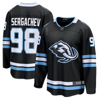 Mikhail Sergachev Utah Mammoth Hockey Jersey, Sportswear Jersey Shirt, Long Sleeve Hockey Sweater Jersey, Casual Gift for Men, Style 203144647