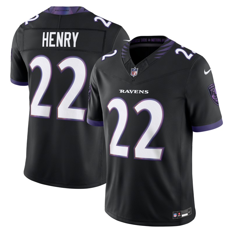Derrick Henry Baltimore Ravens Football Jersey, Black Sportswear Jersey Shirt, Lightweight Breathable Athletic Jersey, Casual Gift for Men