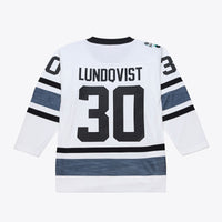 Henrik Lundqvist White 2019 All-Star Game Power Play Hockey Jersey, Sportswear Jersey Shirt, Long Sleeve Hockey Jersey, Casual Gift for Men