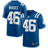 Luke Rhodes Indianapolis Colts Football Jersey, Royal Game Sportswear Jersey Shirt, Lightweight Breathable Athletic Jersey, Casual Gift for Men