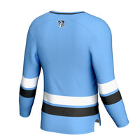 Johns Hopkins Blue Jays Hockey Jersey, Light Sportswear Jersey Shirt, Long Sleeve Hockey Sweater Jersey, Casual Gift for Men