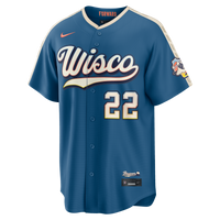 Christian Yelich Milwaukee Brewers Baseball Jersey, Sportswear Jersey Shirt, Lightweight Athletic Jersey, Casual Gift for Men, Style 2001596721