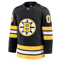 Boston Bruins Hockey Jersey, Black Premium Home Sportswear Jersey Shirt, Long Sleeve Hockey Sweater Jersey, Casual Gift for Men, Style 203133907