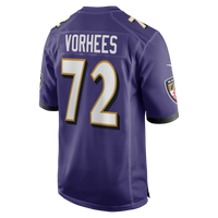 Andrew Vorhees Baltimore Ravens Football Jersey, Purple Sportswear Jersey Shirt, Lightweight Breathable Athletic Jersey, Casual Gift for Men