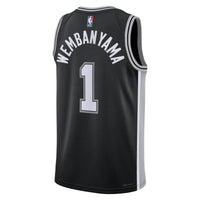 Victor Wembanyama San Antonio Spurs Basketball Jersey, Black Sportswear Jersey Shirt, Sleeveless Athletic Tank Jersey, Casual Gift for Men