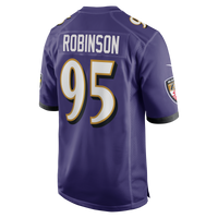 Tavius Robinson Baltimore Ravens Football Jersey, Purple Sportswear Jersey Shirt, Lightweight Breathable Athletic Jersey, Casual Gift for Men
