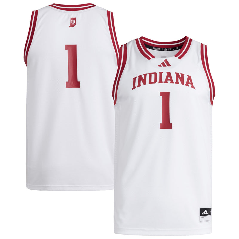 Indiana Hoosiers Basketball Jersey, White Replica Swingman Sportswear Jersey Shirt, Sleeveless Athletic Tank Jersey, Casual Gift for Men