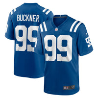 DeForest Buckner Indianapolis Colts Football Jersey, Royal Sportswear Jersey Shirt, Lightweight Breathable Athletic Jersey, Casual Gift for Men