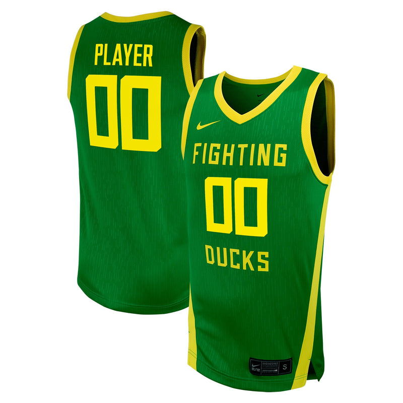 Oregon Ducks Basketball Jersey, Green Replica Sportswear Jersey Shirt, Sleeveless Athletic Tank Jersey, Casual Gift for Men, Style 200830904