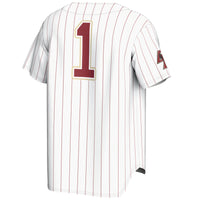 Boston College Eagles Baseball Jersey, White Fashion Sportswear Jersey Shirt, Lightweight Breathable Athletic Jersey, Casual Gift for Men