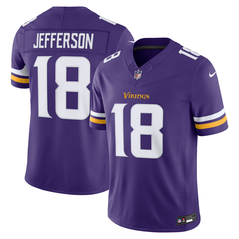 Justin Jefferson Minnesota Vikings Football Jersey, Sportswear Jersey Shirt, Lightweight Athletic Jersey, Casual Gift for Men, Style 2001803893