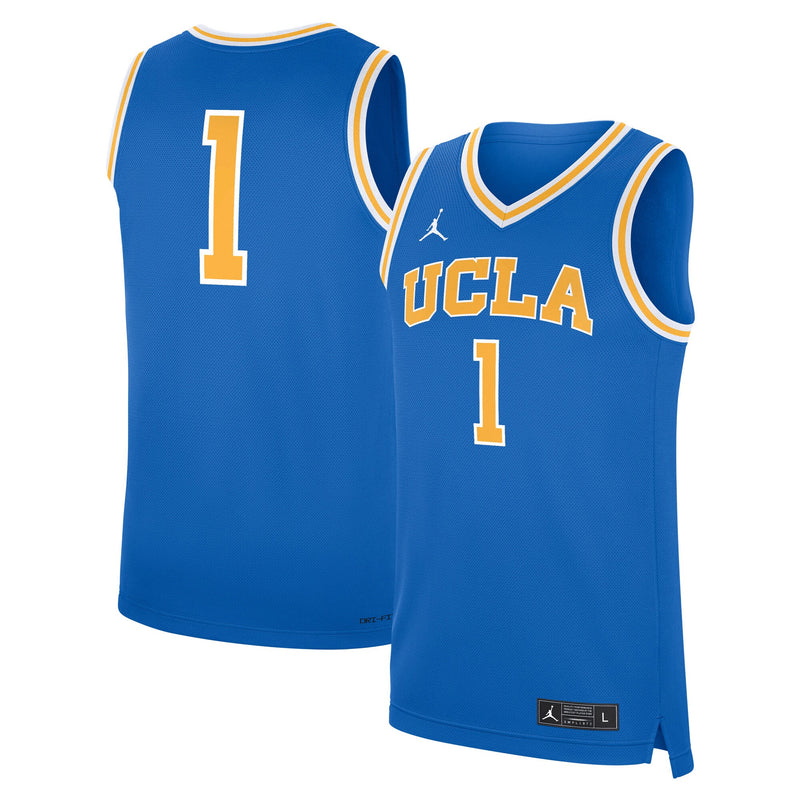 UCLA Bruins Basketball Jersey, Blue Replica Sportswear Jersey Shirt, Sleeveless Athletic Tank Jersey, Casual Gift for Men