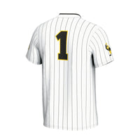 Iowa Hawkeyes Softball Jersey, White Fashion Lightweight Sportswear Jersey Shirt, Lightweight Breathable Athletic Jersey, Casual Gift for Men