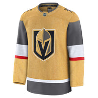 Vegas Golden Knights Hockey Jersey, Gold Sportswear Jersey Shirt, Long Sleeve Hockey Sweater Jersey, Casual Gift for Men, Style 202015741