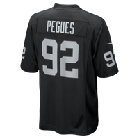 JJ Pegues Las Vegas Raiders Football Jersey, Black Game Sportswear Jersey Shirt, Lightweight Breathable Athletic Jersey, Casual Gift for Men