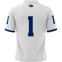 Nevada Wolf Pack Football Jersey, White Sportswear Jersey Shirt, Lightweight Breathable Athletic Jersey, Casual Gift for Men