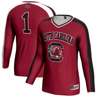 South Carolina Gamecocks Volleyball Jersey, Garnet Fashion Sportswear Jersey Shirt, Lightweight Breathable Athletic Jersey, Casual Gift for Men