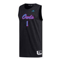 Florida Atlantic Owls Basketball Jersey, Black Replica Sportswear Jersey Shirt, Sleeveless Athletic Tank Jersey, Casual Gift for Men