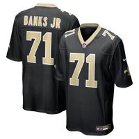 Kelvin Banks Jr. New Orleans Saints Football Jersey, Black Sportswear Jersey Shirt, Lightweight Breathable Athletic Jersey, Casual Gift for Men