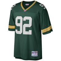 Reggie White Green Bay Packers Football Jersey, Sportswear Jersey Shirt, Lightweight Athletic Jersey, Casual Gift for Men, Style 3300104