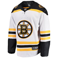 Boston Bruins Hockey Jersey, White Breakaway Away Sportswear Jersey Shirt, Long Sleeve Hockey Sweater Jersey, Casual Gift for Men, Style 2874104