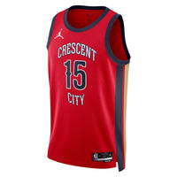 Jose Alvarado New Orleans Pelicans Basketball Jersey, Red Swingman Sportswear Jersey Shirt, Sleeveless Athletic Tank Jersey, Casual Gift for Men