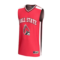 Ball State Cardinals Basketball Jersey, Cardinal Sportswear Jersey Shirt, Sleeveless Athletic Tank Jersey, Casual Gift for Men