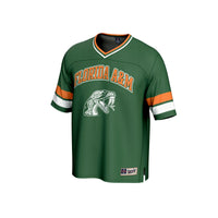 Florida A&M Rattlers Football Jersey, Green Sportswear Jersey Shirt, Lightweight Breathable Athletic Jersey, Casual Gift for Men