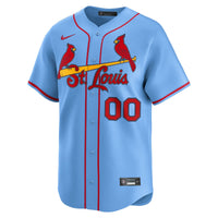 St. Louis Cardinals Baseball Jersey, Blue Limited Alternate Sportswear Jersey Shirt, Lightweight Breathable Athletic Jersey, Casual Gift for Men